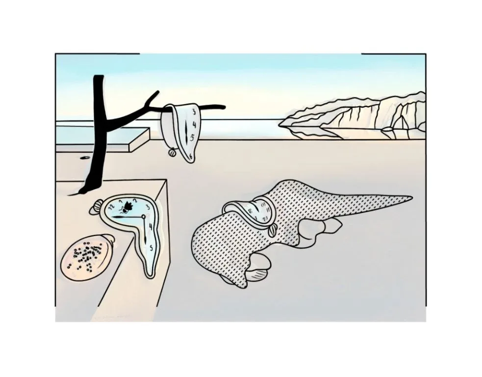 A persist&ecirc;ncia da mem&oacute;ria (1931), de Salvador Dal&iacute;